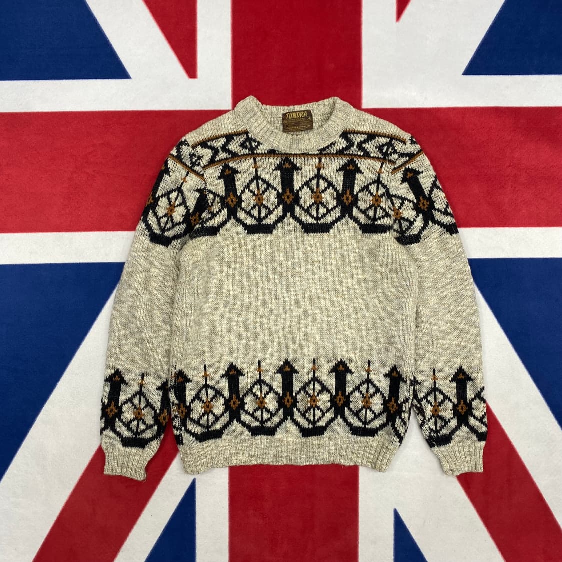 캐나다 버진울 니트 여성 M  상품이미지1