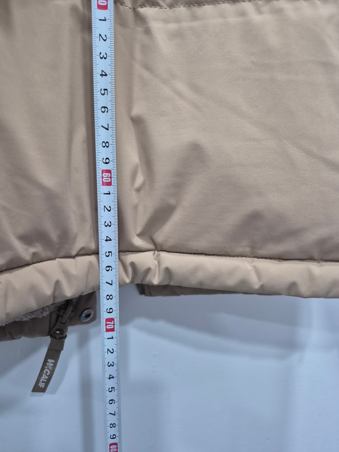 후아유 양면 후리스 패딩 오버핏 S 상품이미지10