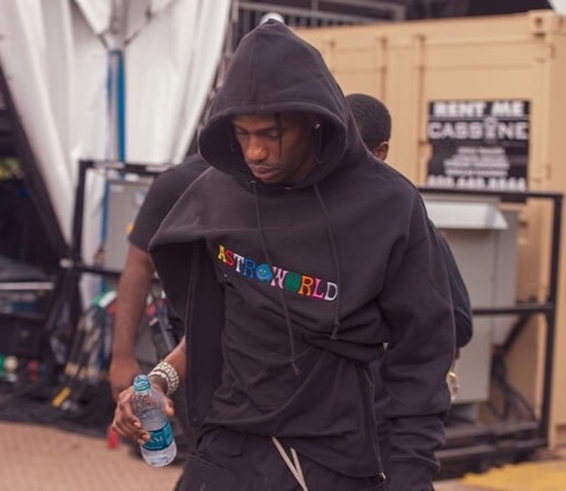 트레비스 스캇 아스트로월드 로고 후디 라지 상품이미지5