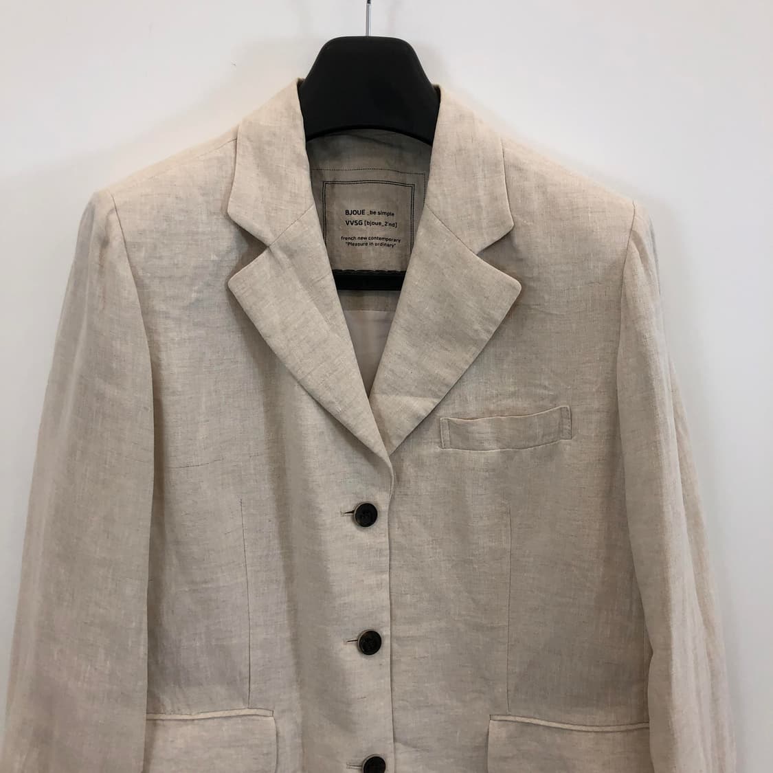 bjoue 린넨 오버자켓 F 상품이미지3