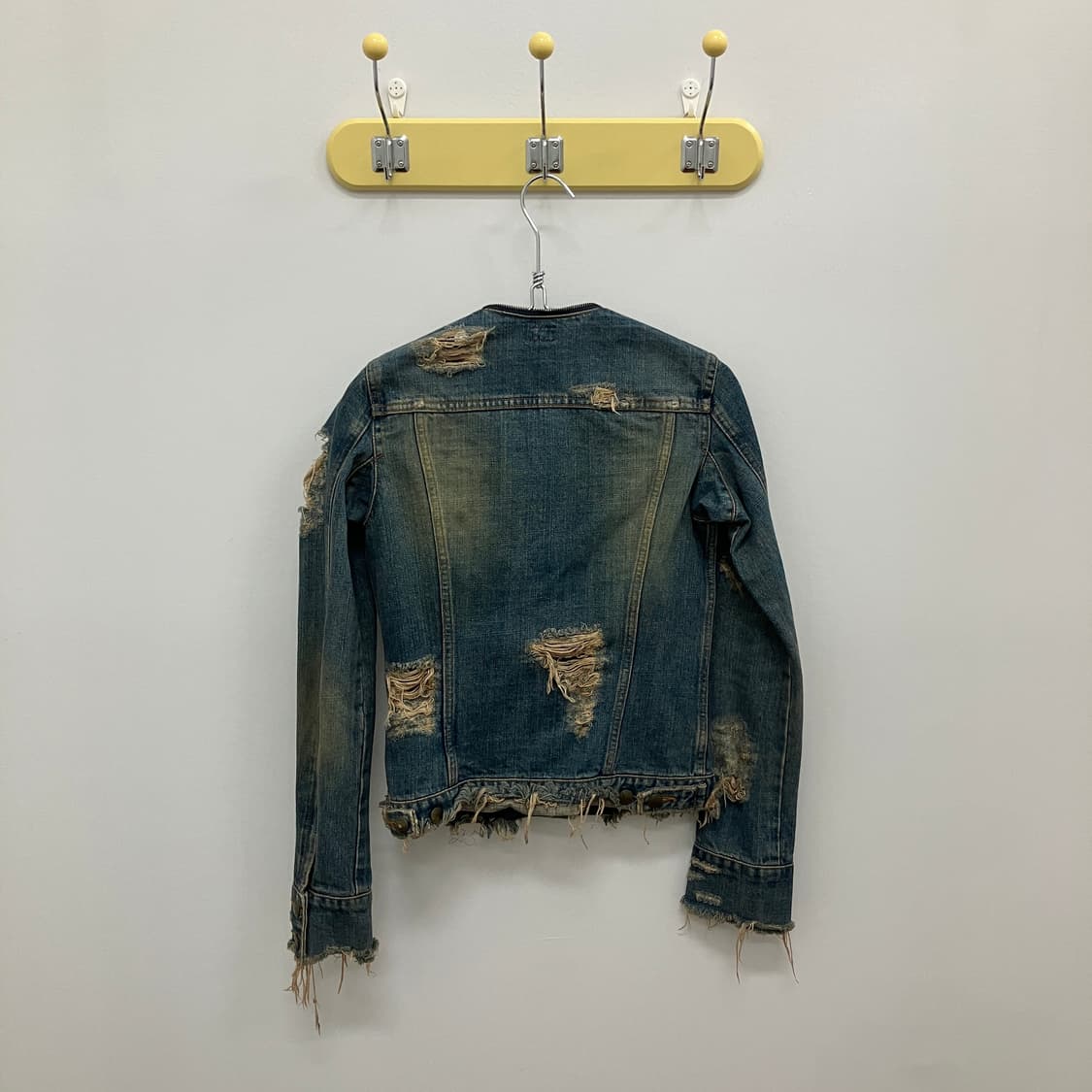 LGB 데미지 워싱 데님 자켓 상품이미지2