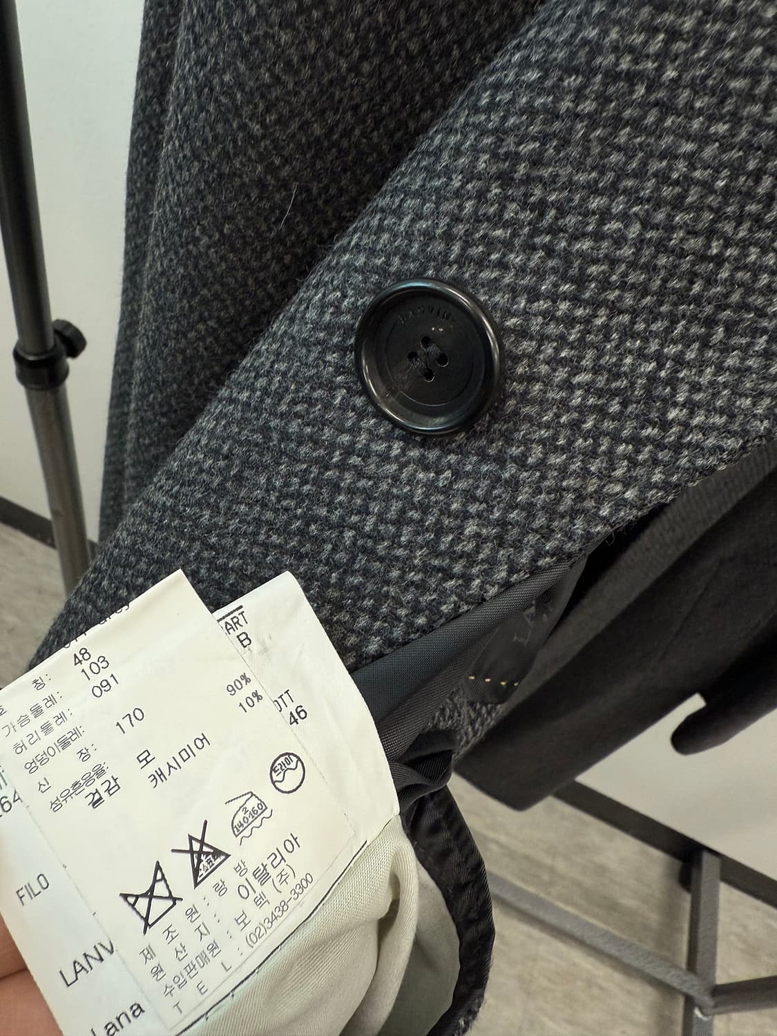 105) 랑방 이태리 캐시미어 발마칸코트  상품이미지9