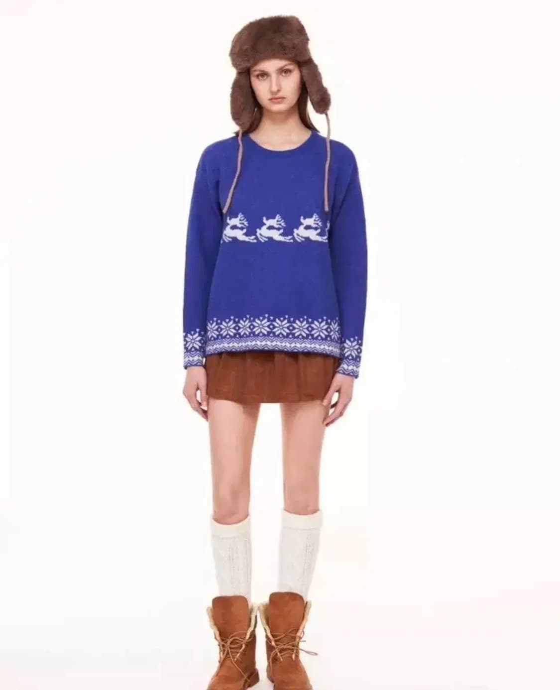 사이다 징글벨 크리스마스 스웨터 니트 L 상품이미지1