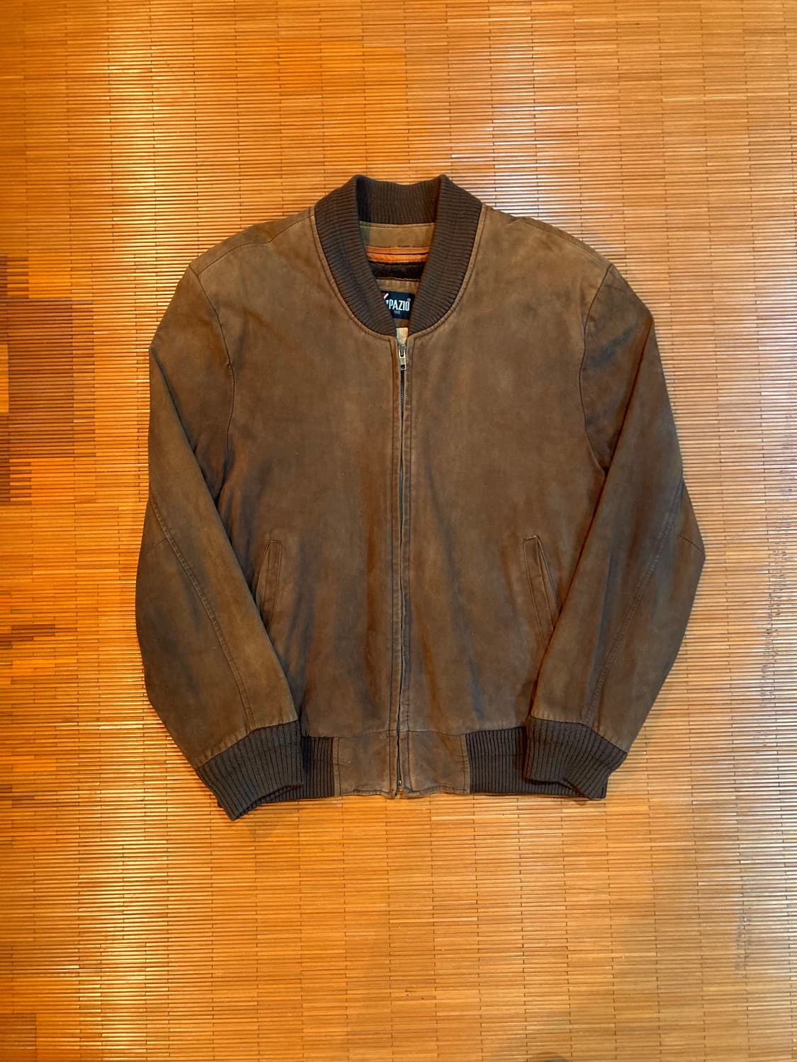 vtg 램스킨 스웨이드 봄버 상품이미지1