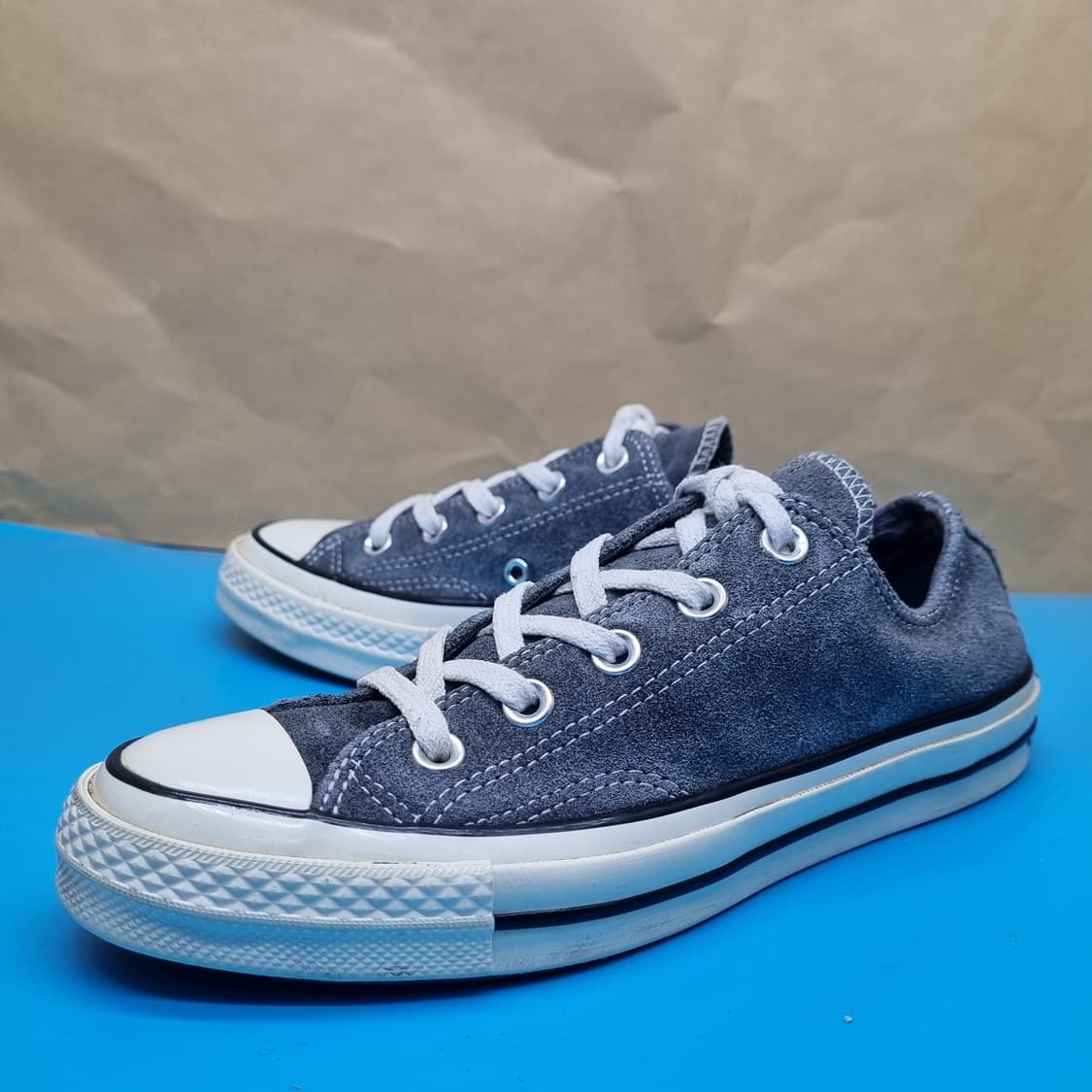 컨버스 척70 차콜 스웨이드 스니커즈 230. 상품이미지1