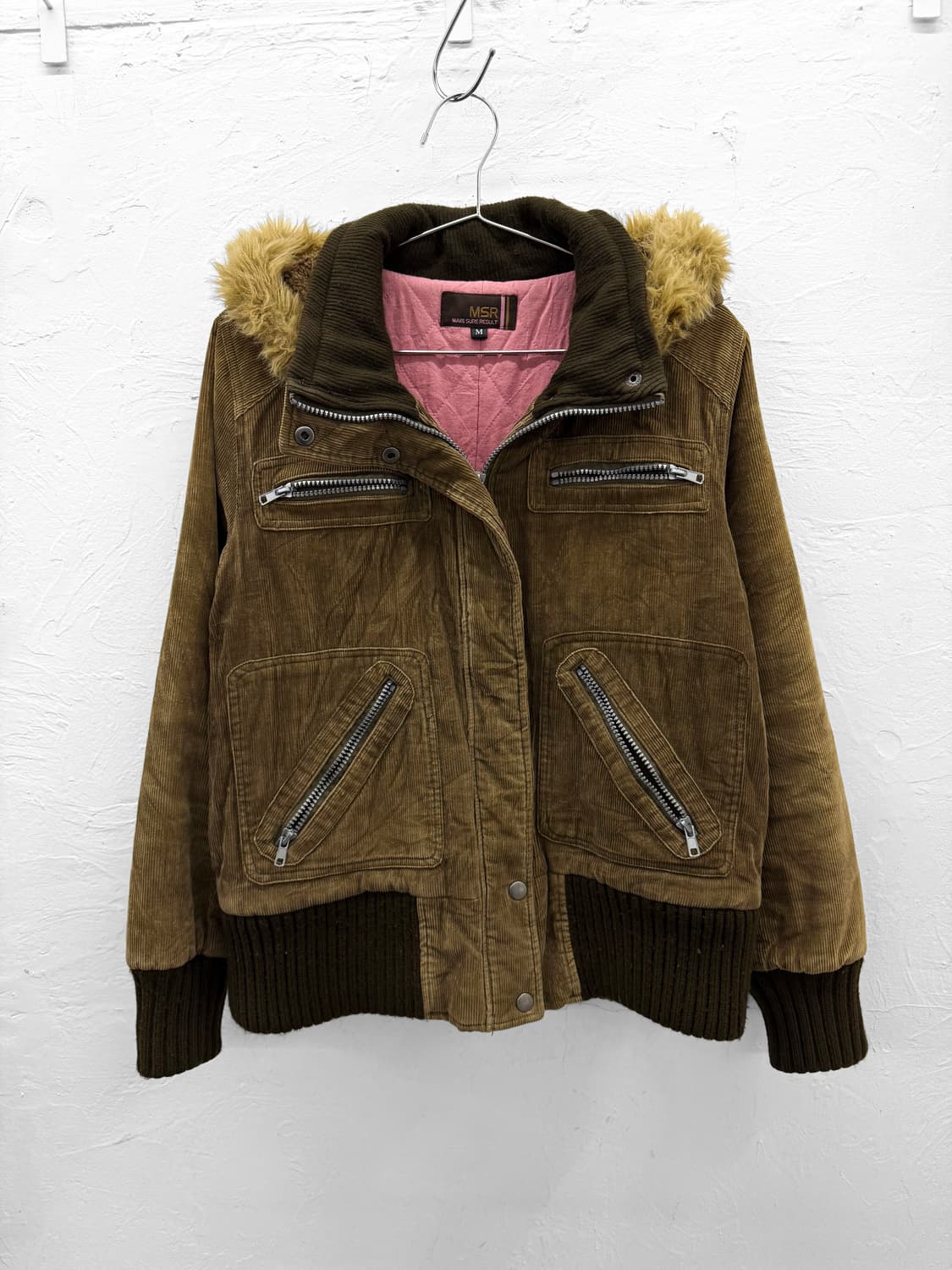 msr 코듀로이 후드 점퍼 상품이미지3