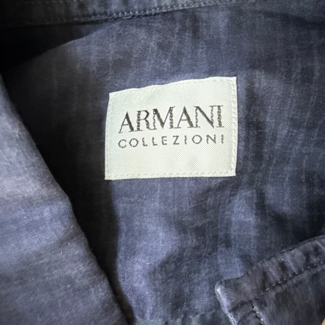 M 아르마니 네이비 셔츠 0413T 상품이미지3