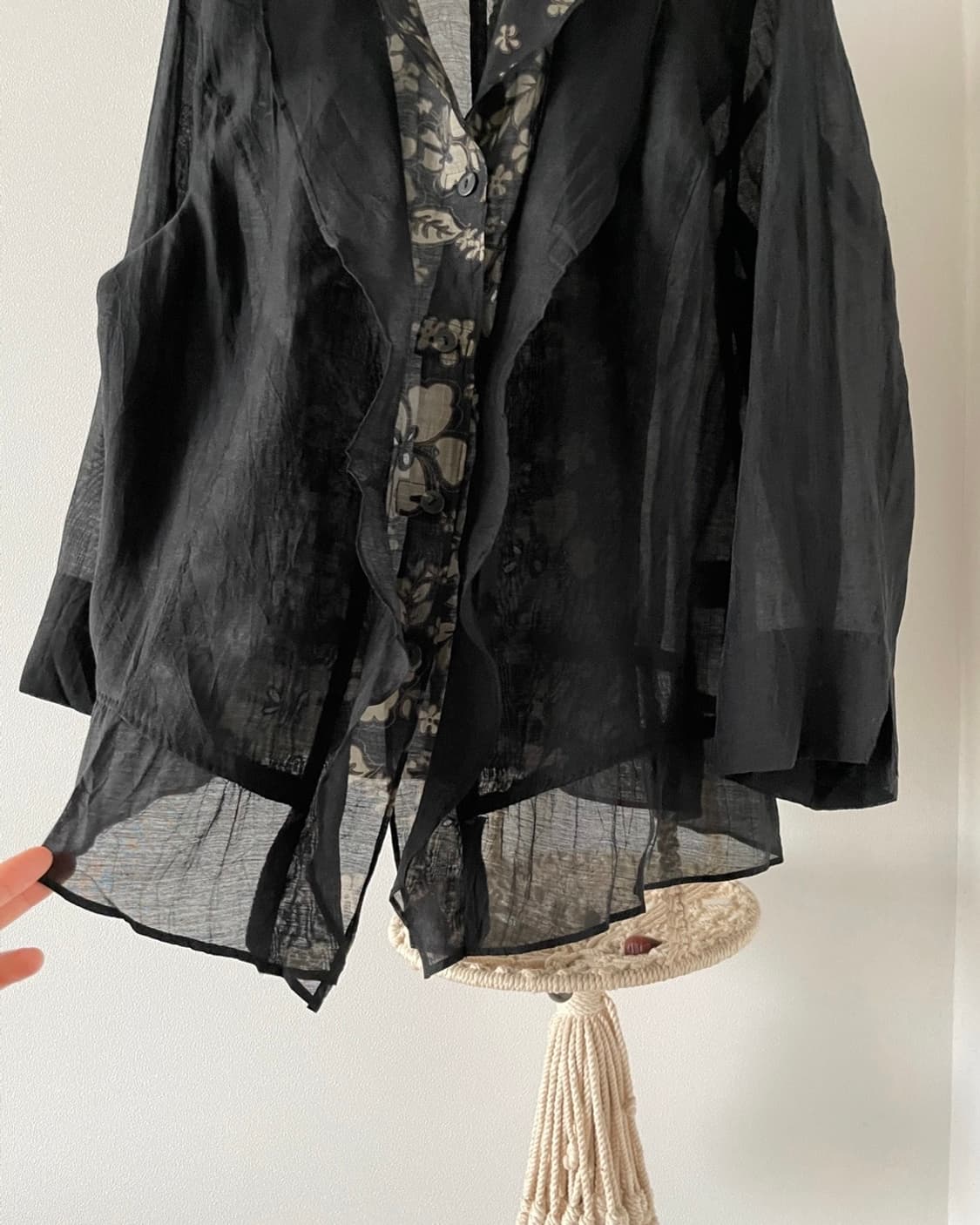 layered sheer jacket 상품이미지4