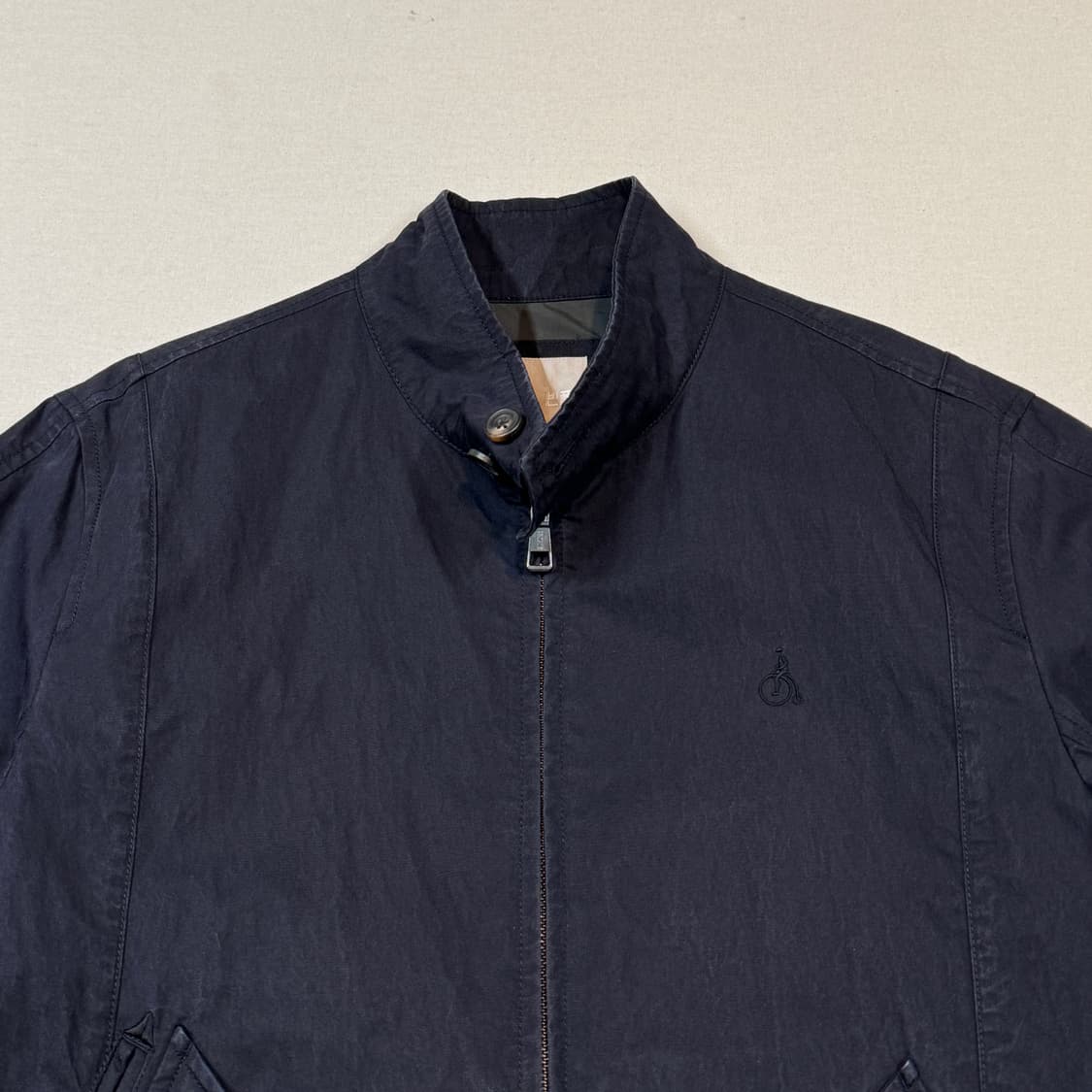 L) 빈폴 네이비 솔리드 해링턴 자켓 상품이미지3