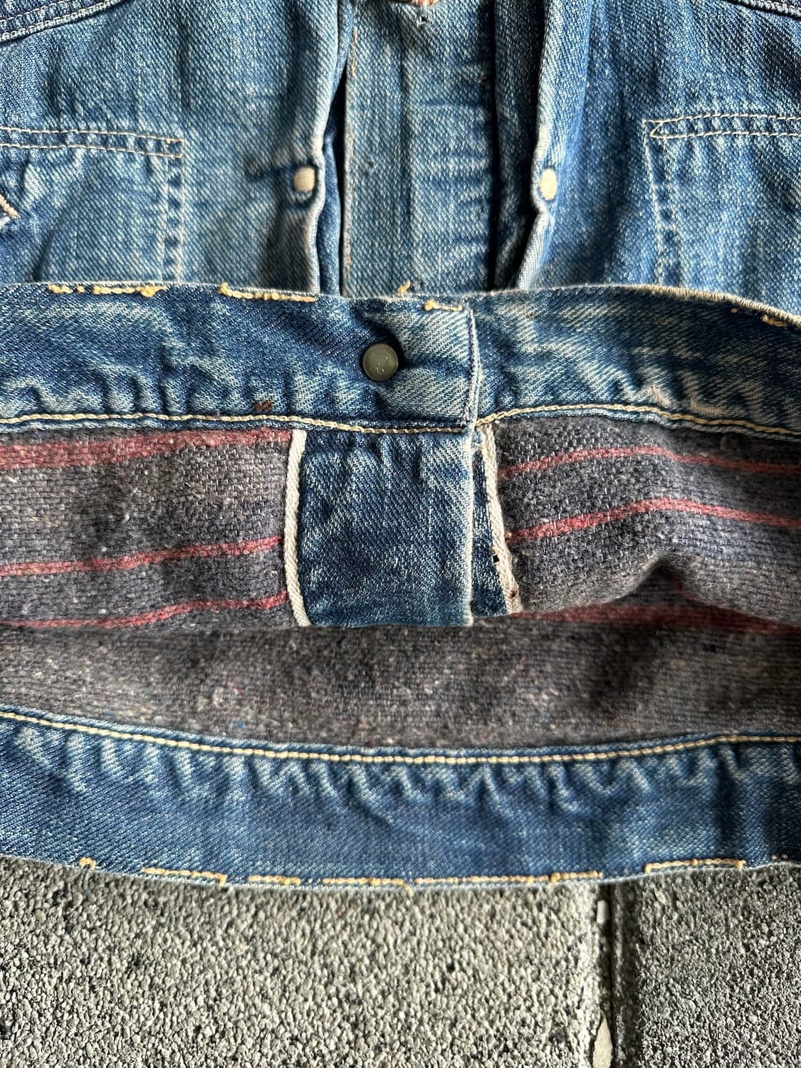 50s 60s Wrangler 111MJ Denim Jacket 상품이미지4