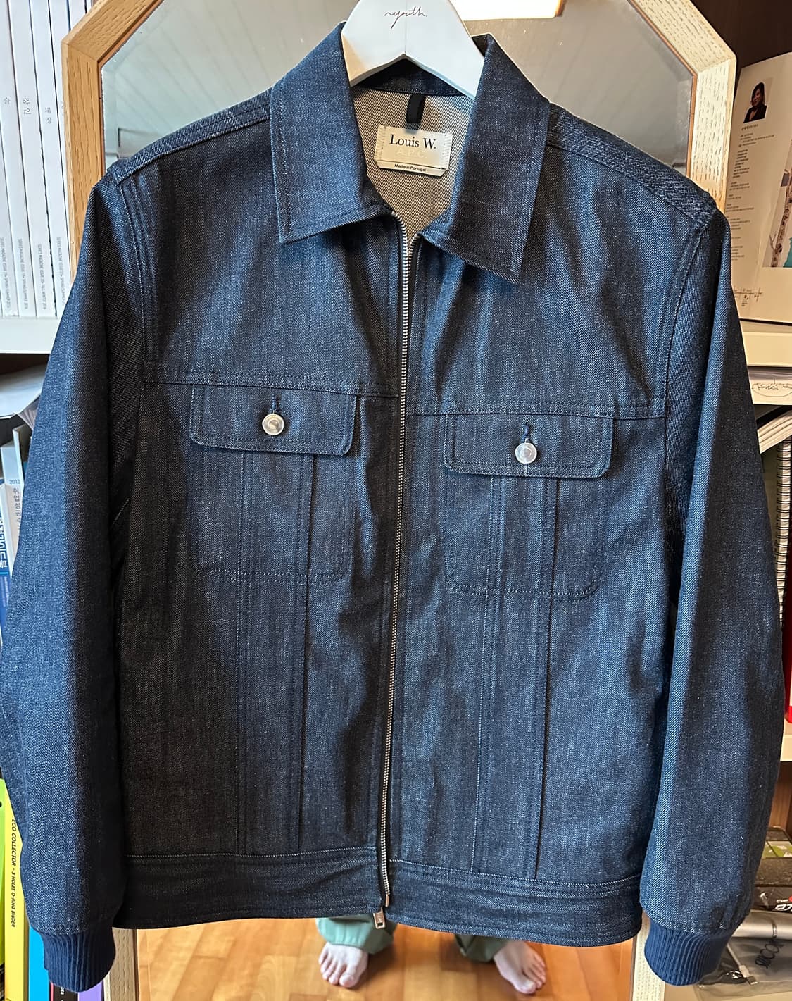 A.P.C x 루이스 w. 데님 집업 자켓 상품이미지1