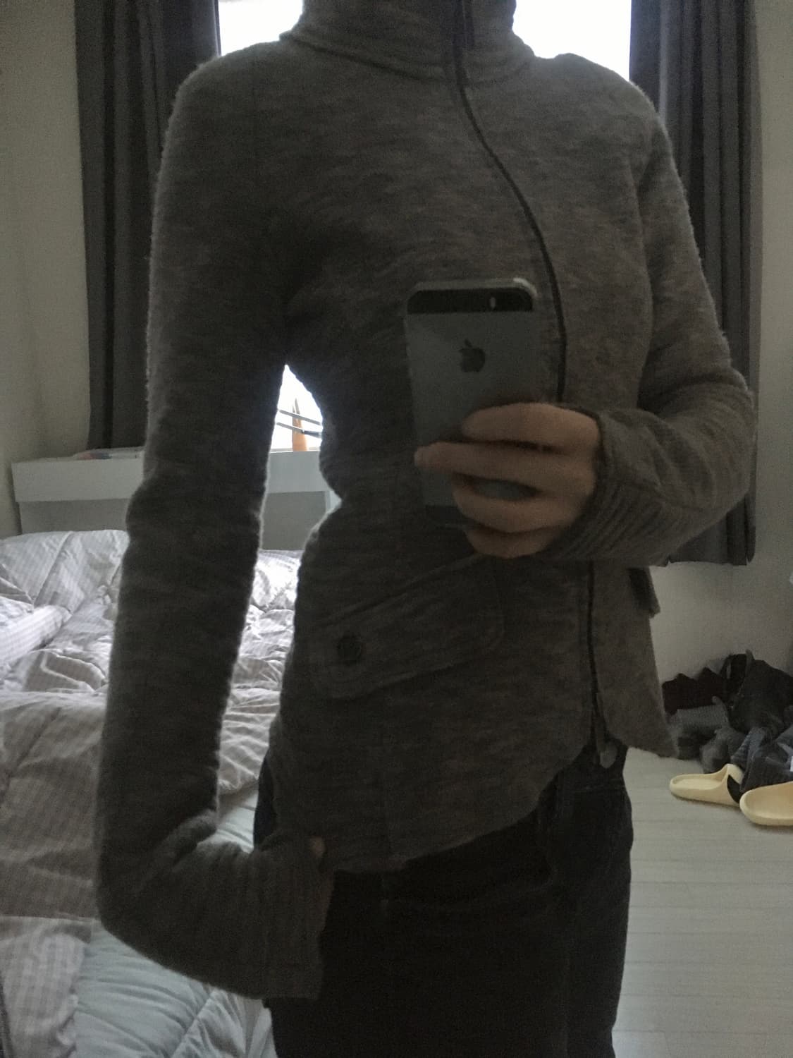 Armani jeans two way knit jip-up 상품이미지9