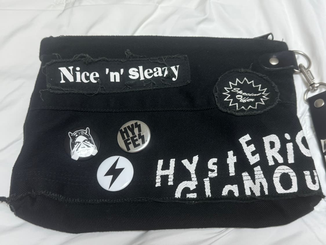 HYSTERIC GLAMOUR STUDS BELT CLUTCH BAG 상품이미지5