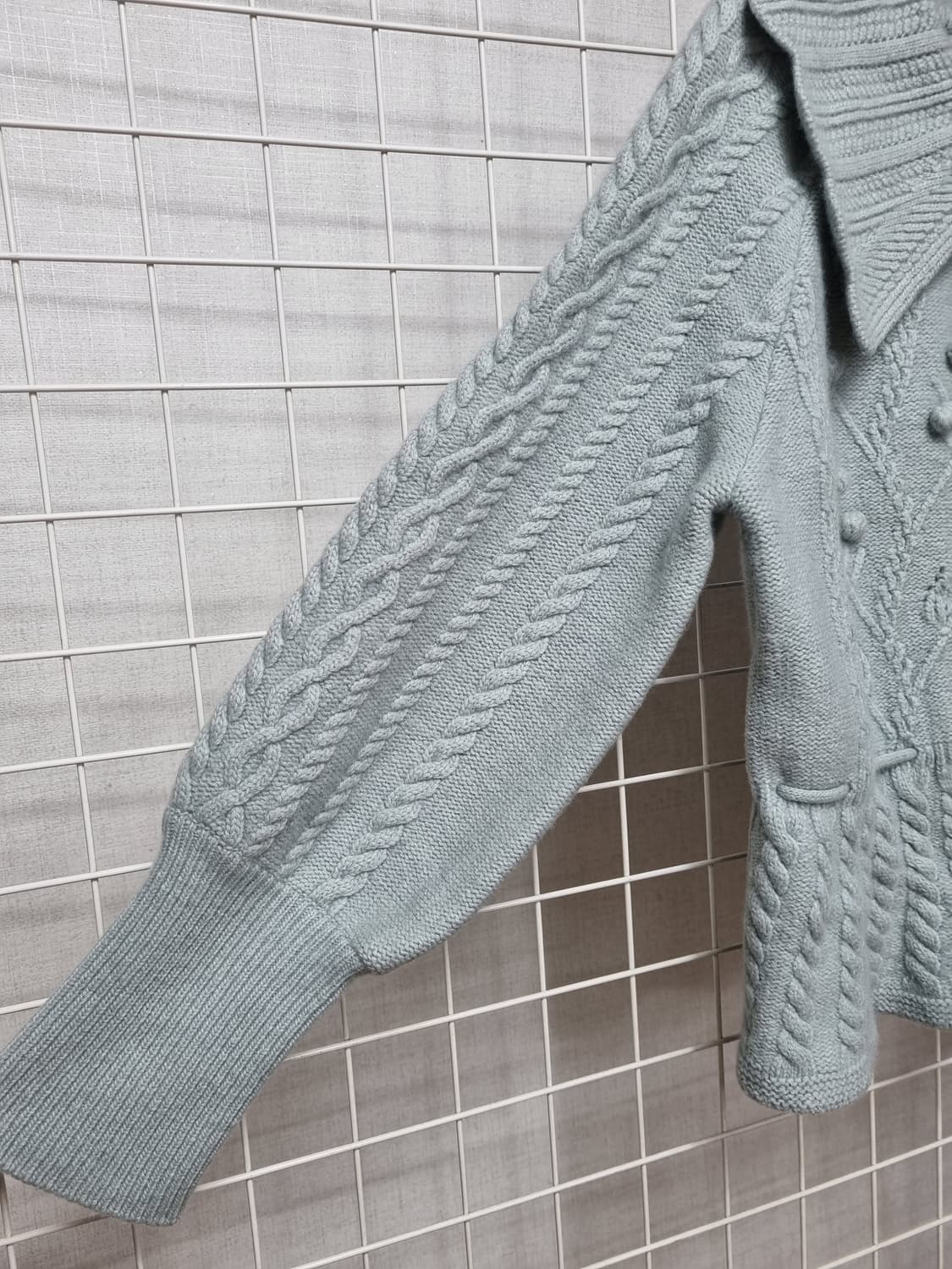 (택포) 써스데이아일랜드 니트가디건 M 상품이미지6