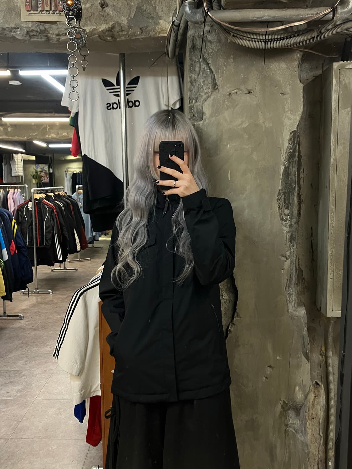 퓨마 후드 바람막이 블랙 M  #csz2607  상품이미지2