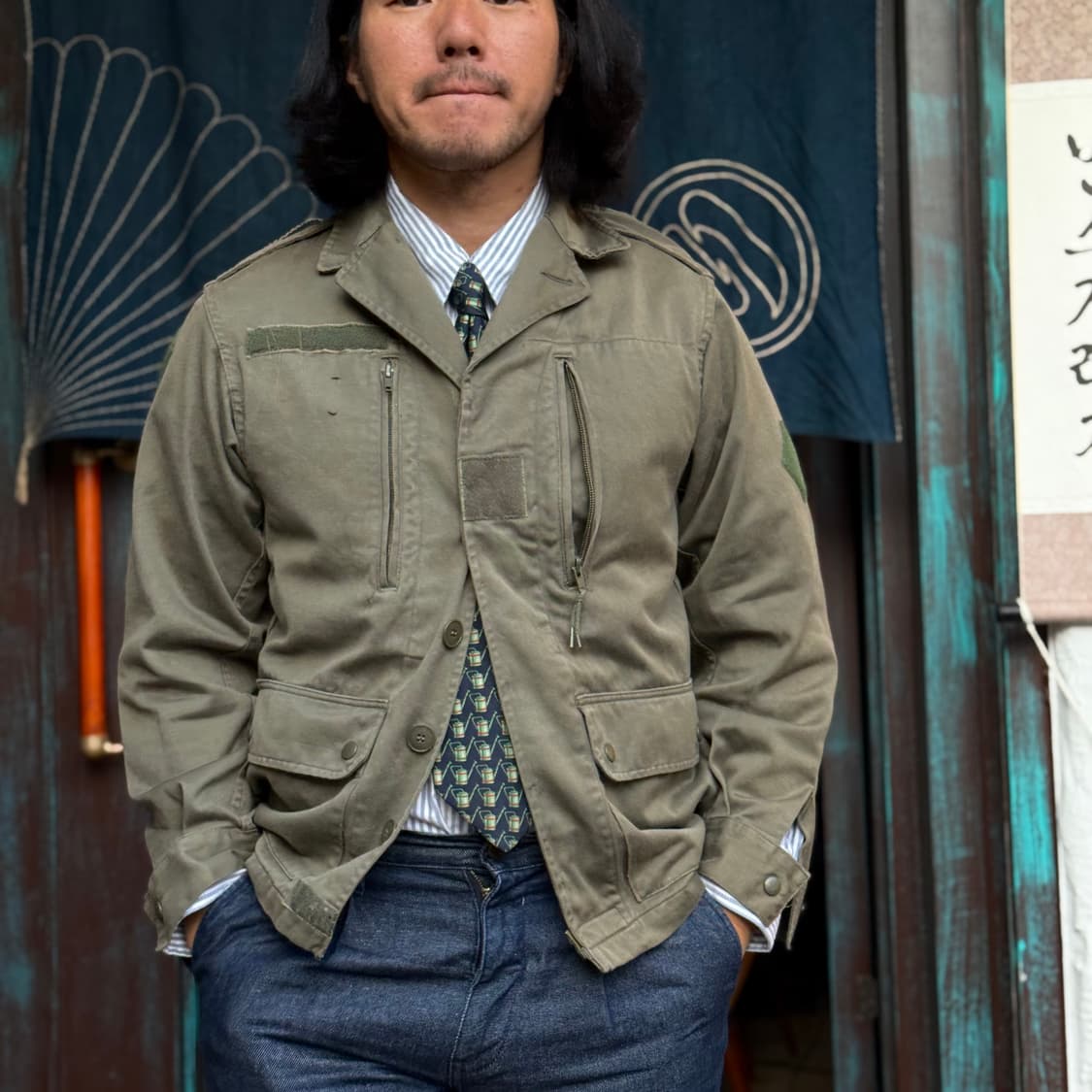 80‘s 프랑스군 F2 컴뱃자켓 88C 상품이미지8