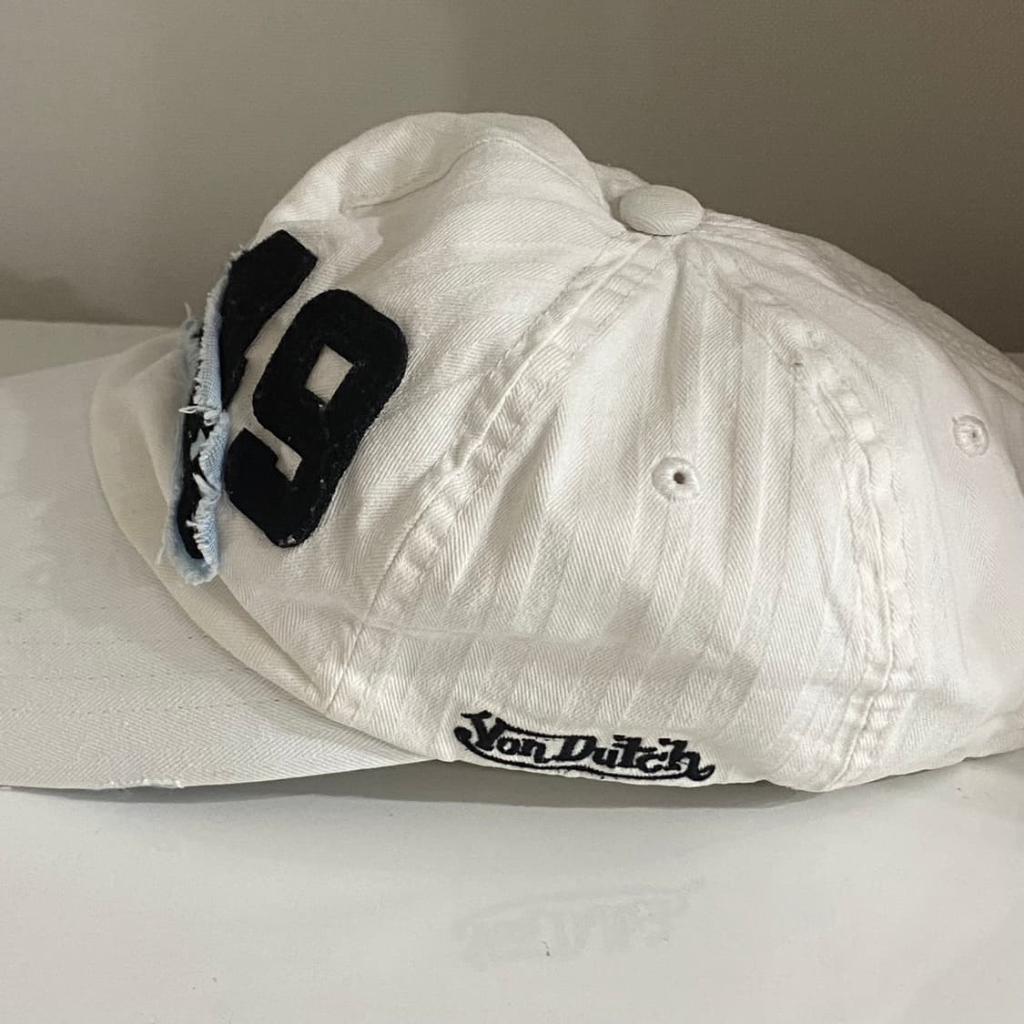 급처,유일매물) 본더치 vondutch 화이트 캡모자 🤍🩵 상품이미지2