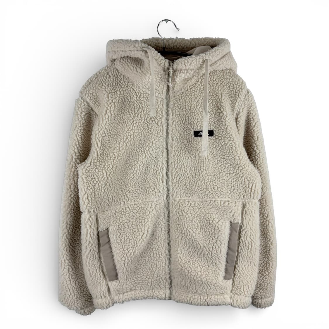 (XS) 폴햄 알레스카 셰르파 양털 후드집업 베이지 상품이미지1