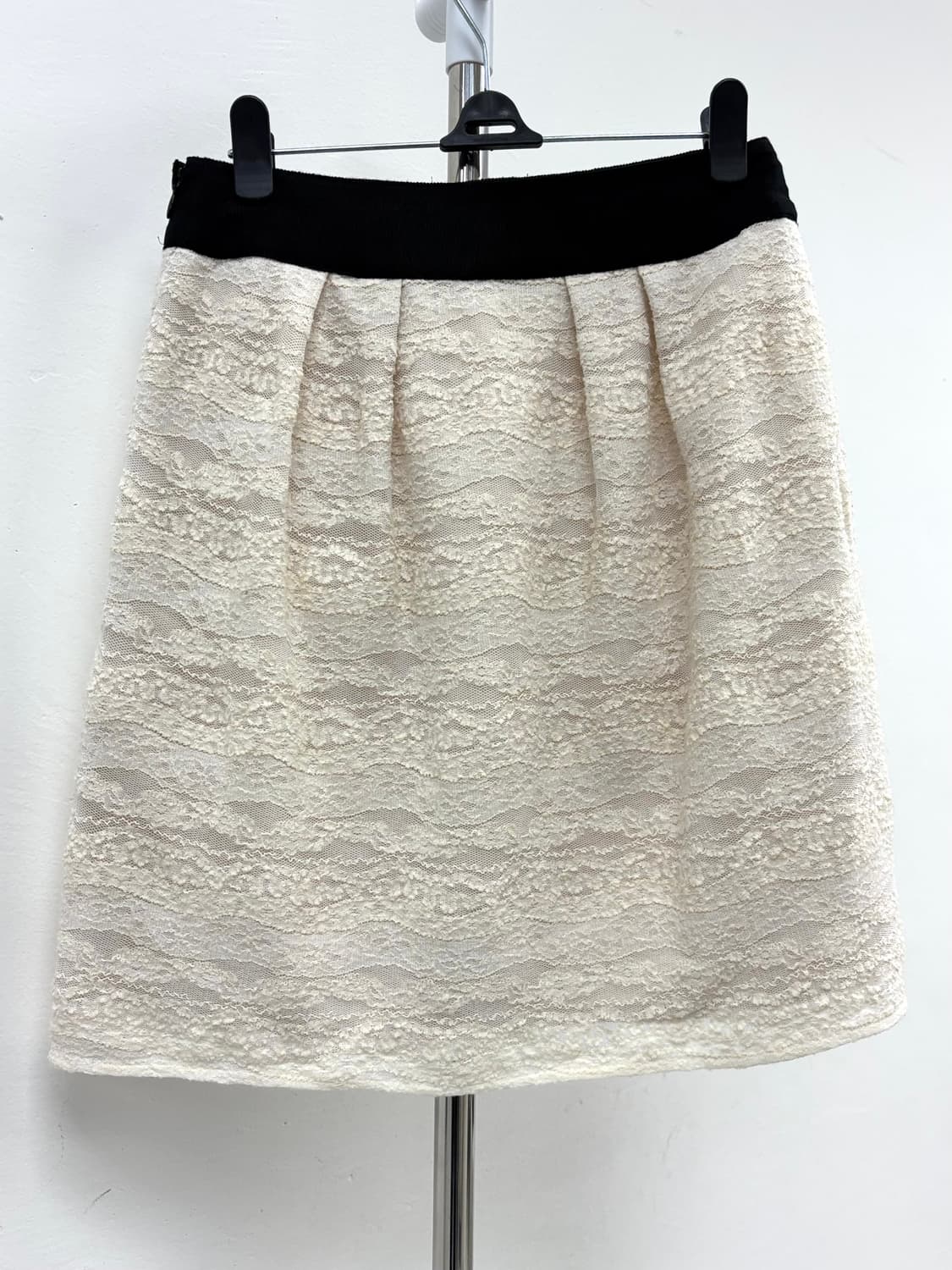 빈티지 아이보리 울 스커트 상품이미지6