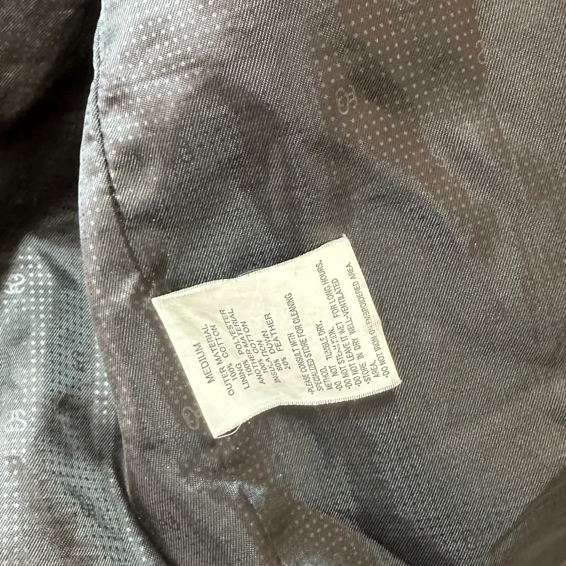 스투시 버팔로 체크 다운 베스트 M 상품이미지9