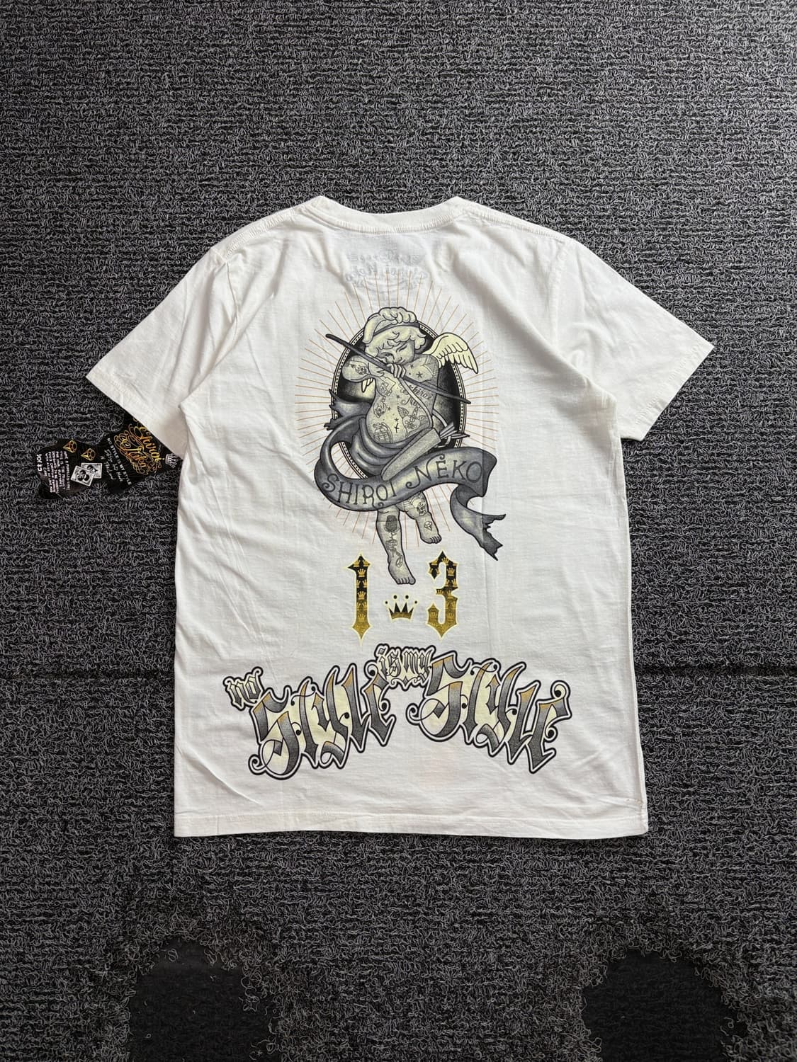 빈티지 아카이브 치카노 그래픽 올드스쿨 반팔티 4193 상품이미지5