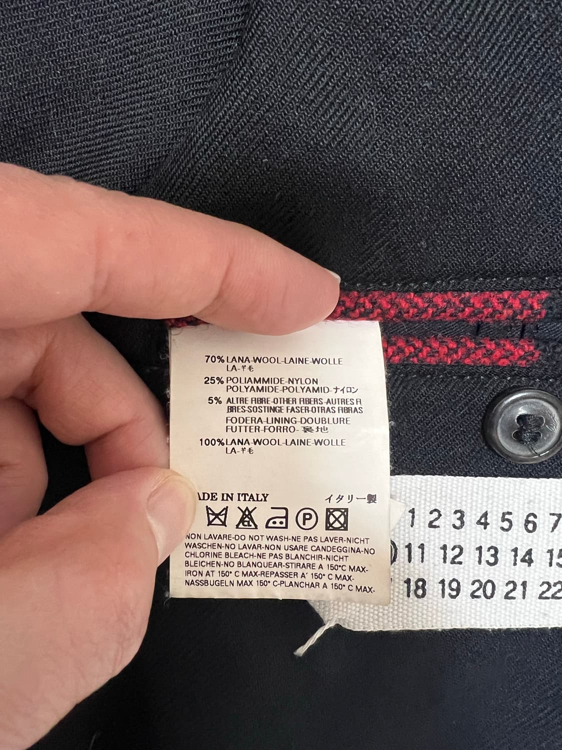 마르지엘라 버팔로 패턴 셔츠형 자켓 입니다. 상품이미지6