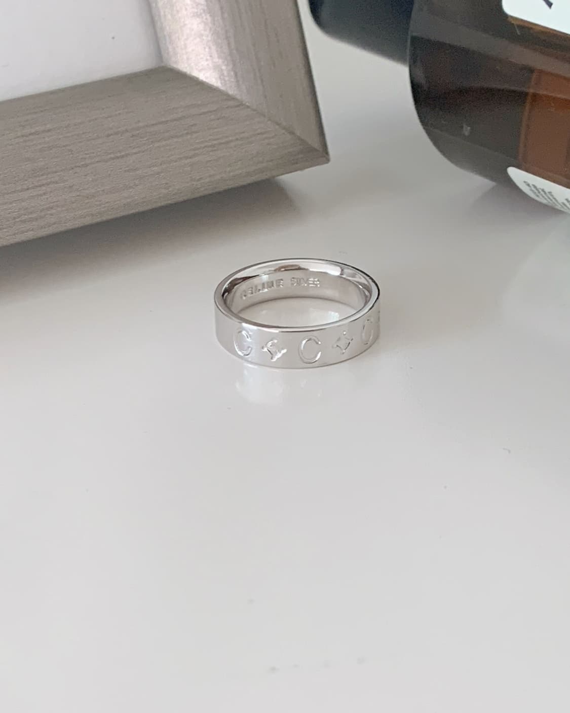 [ 셀린느 ] 셀린 실버 마카담 반지 상품이미지7