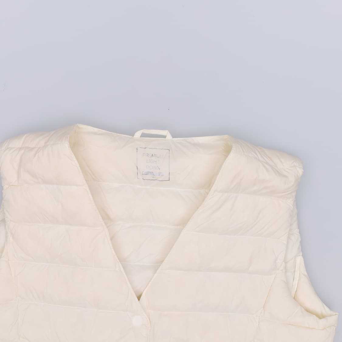M 빈티지 여성 경량패딩 조끼 0410H1 상품이미지3