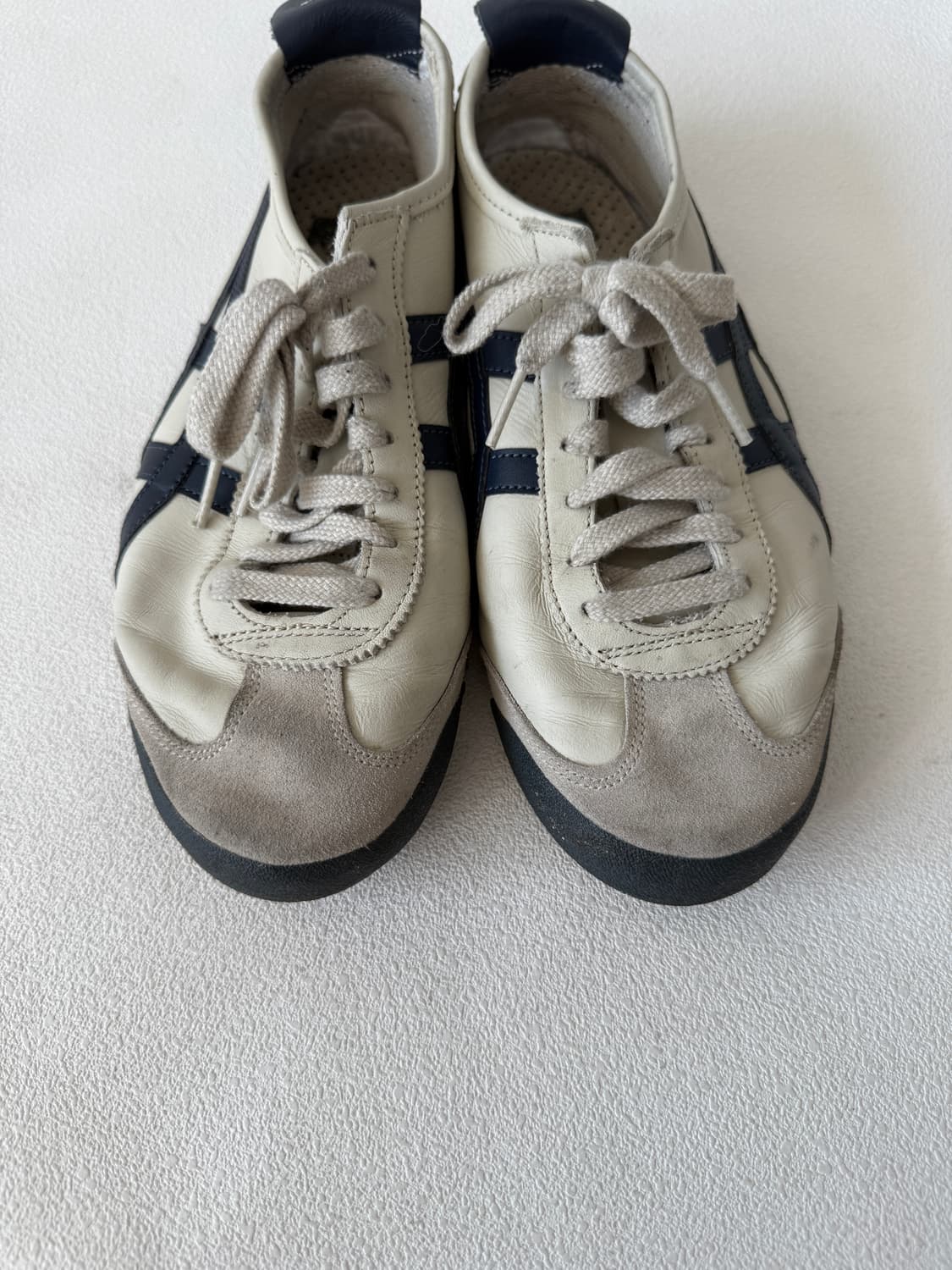 [255]오니츠카타이거 멕시코66 아이보리/네이비 상품이미지5