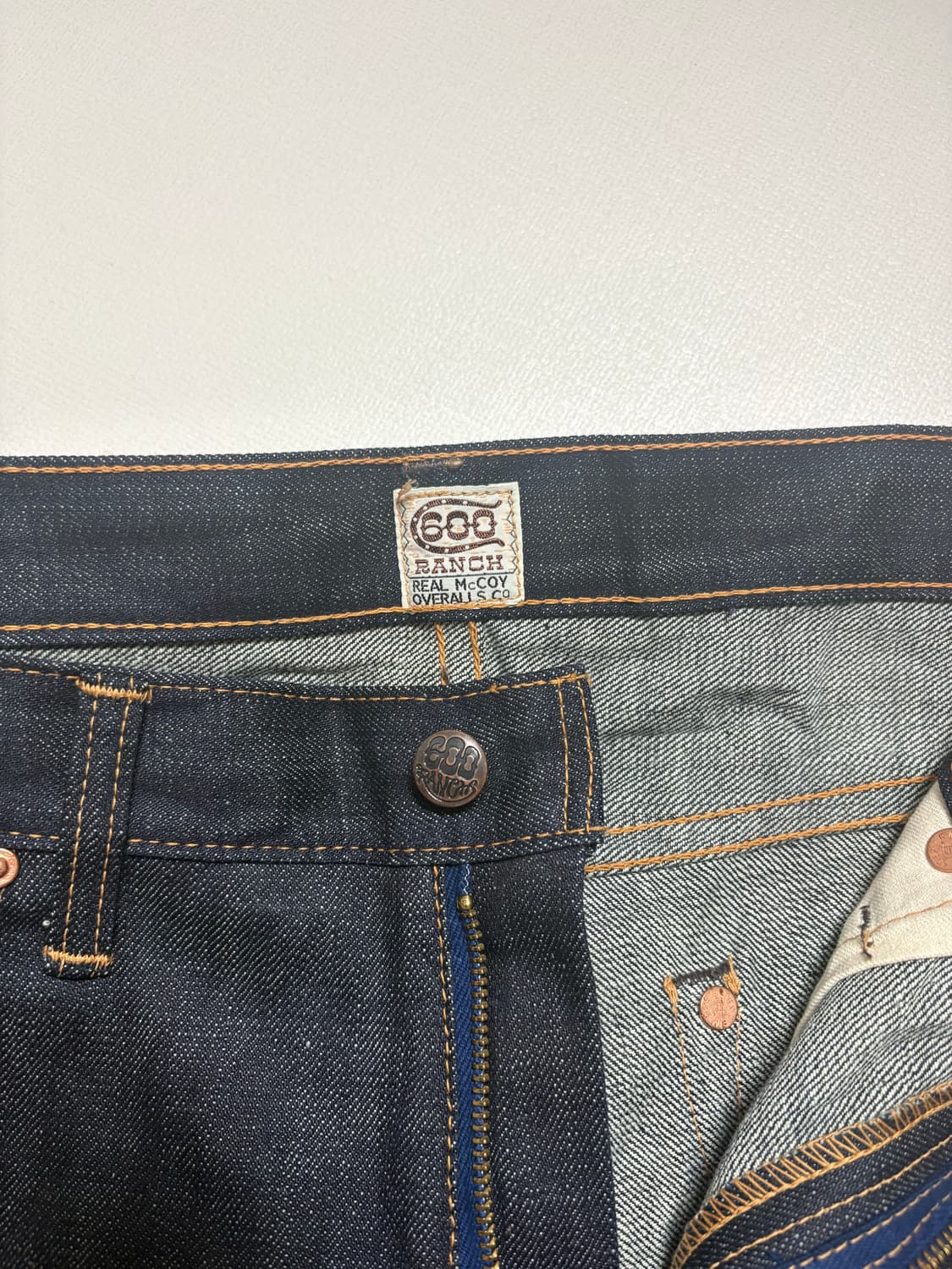 더 리얼 맥코이 600ranch 데님 팬츠 상품이미지2