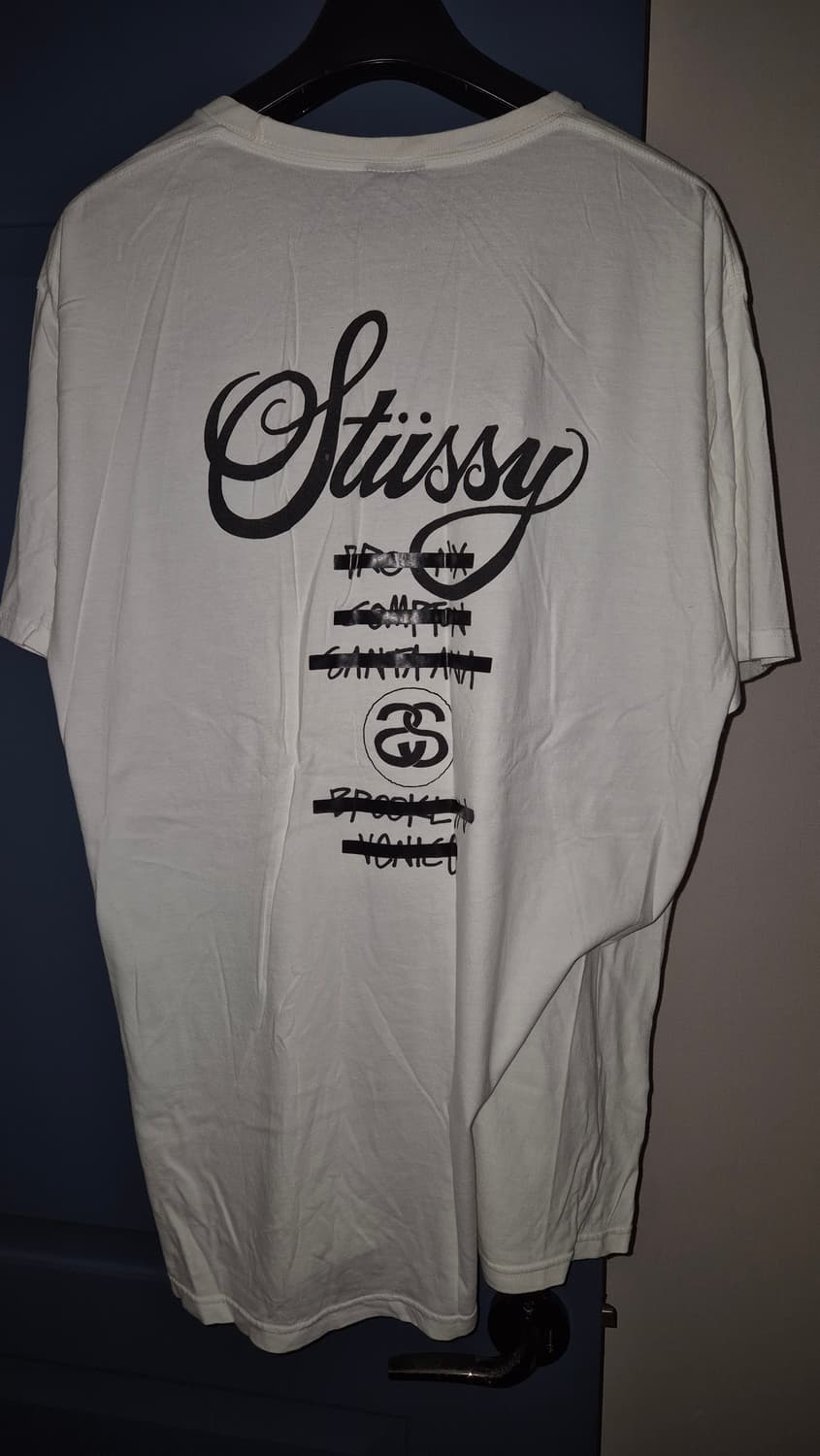 빈티지Stussy 스투시 월드투어 티셔츠 상품이미지4