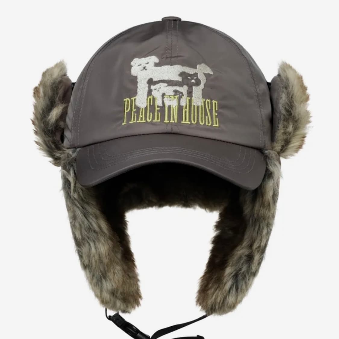 바우프 도그 하우스 트루퍼햇 [브라운] 상품이미지2