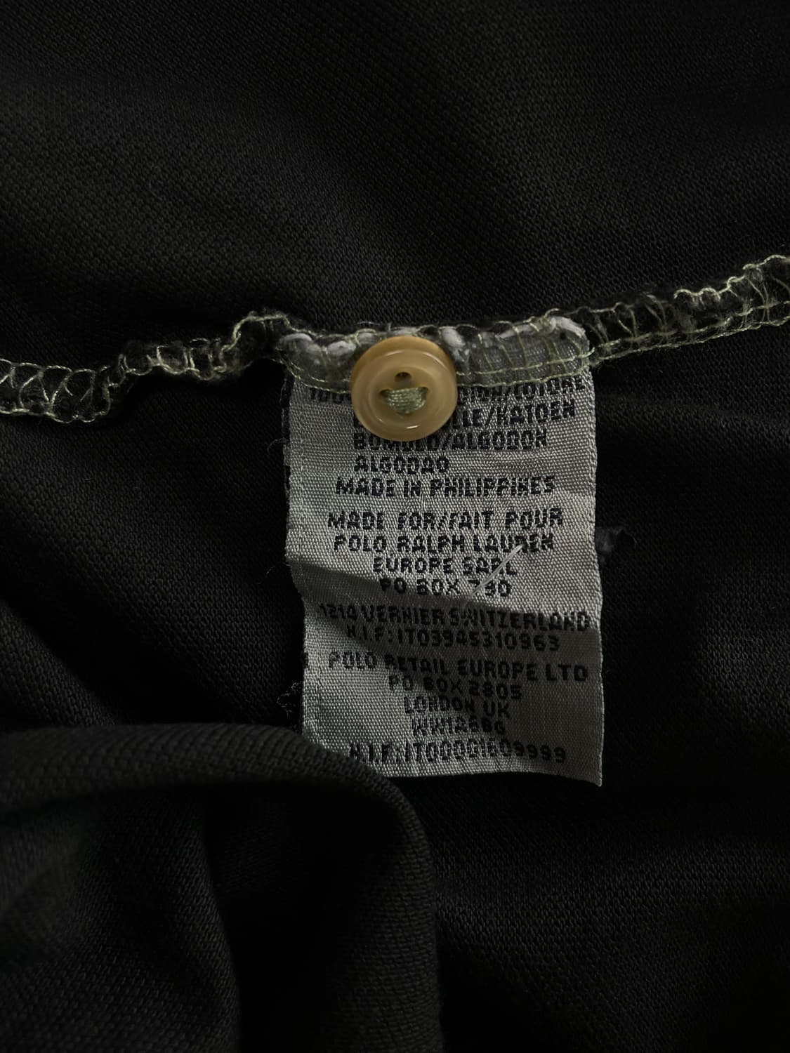 [XL] 폴로 랄프로렌 U.S.A. 블랙 반팔 카라티 상품이미지9