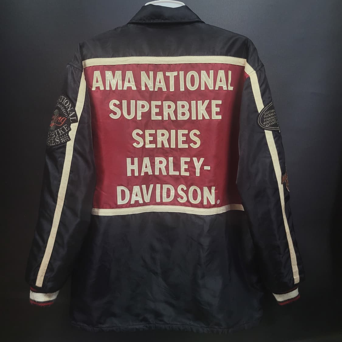 HARLEY DAVIDSON 할리데이비슨 빈티지  레이싱 자켓  상품이미지5
