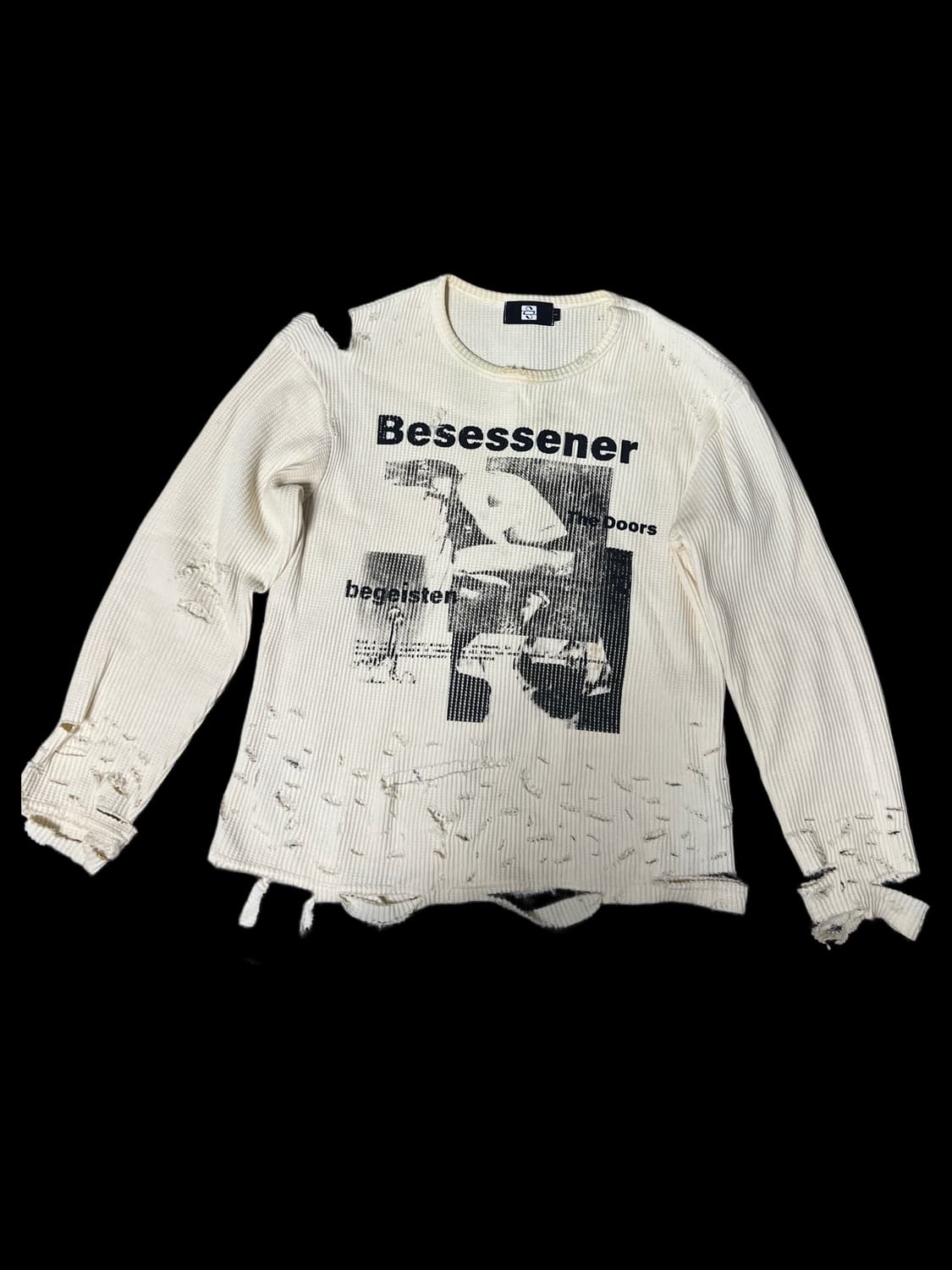 선데이오프클럽 Besessener Waffle L-sleeve 상품이미지1