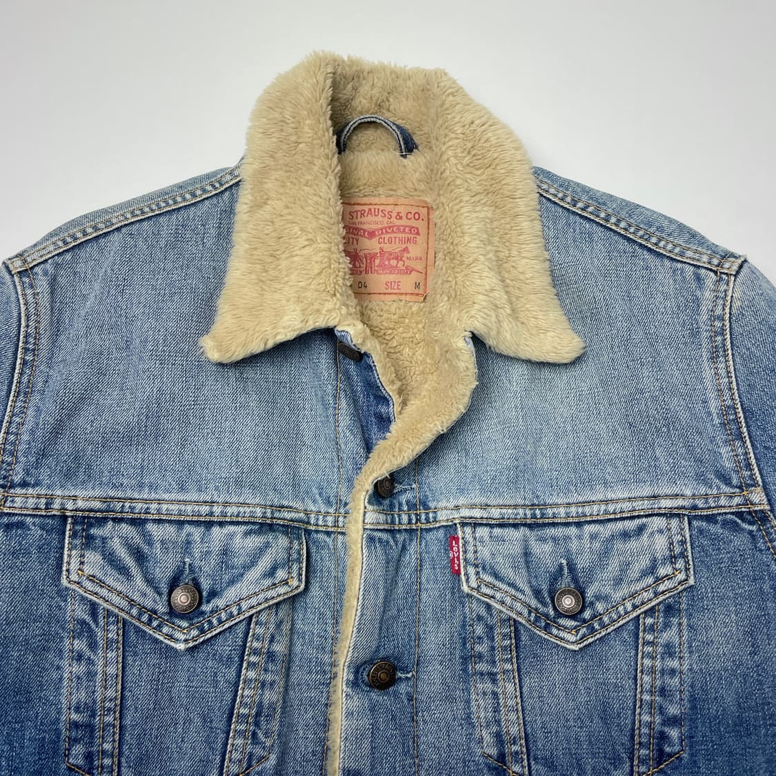 리바이스 데님 쉐르파 트러커 자켓 M 상품이미지3