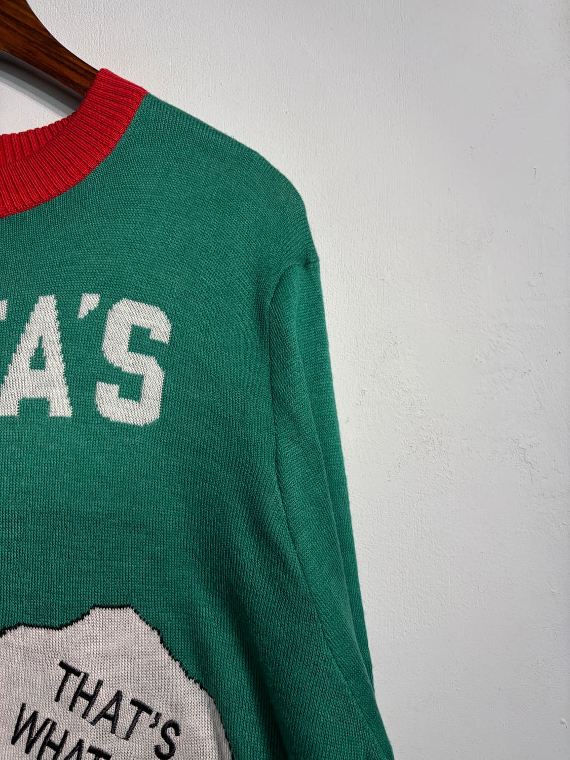 U.S.A. 크리스마스 어글리 니트 L 상품이미지6