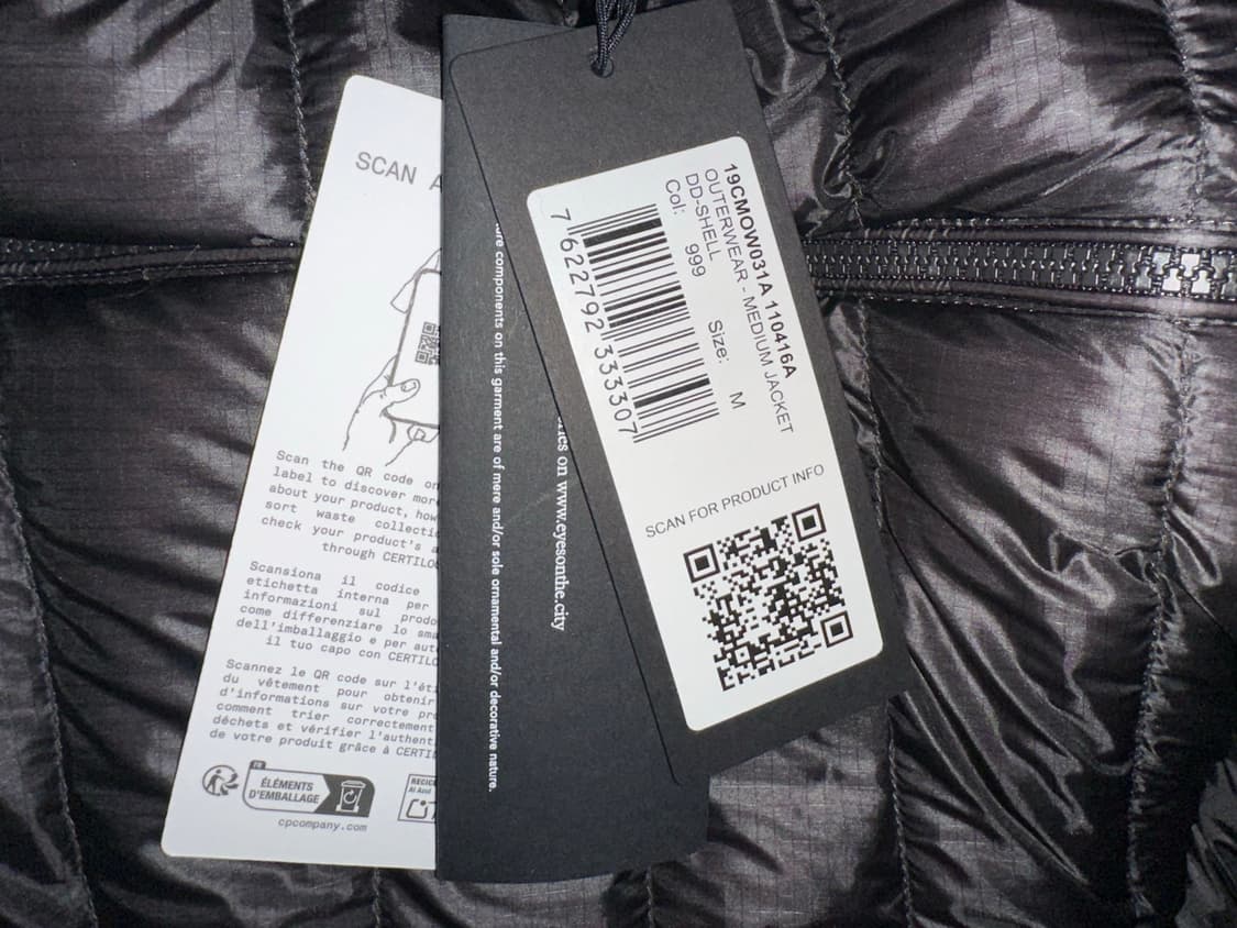 CP컴퍼니 DD쉘 고글 경량패딩 25FW 상품이미지9