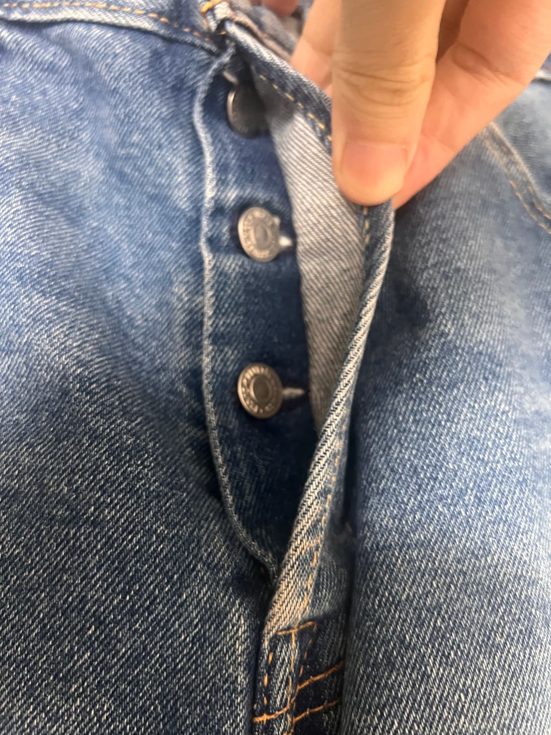 리바이스 93 501 중청 프리미엄 셀비지 상품이미지3