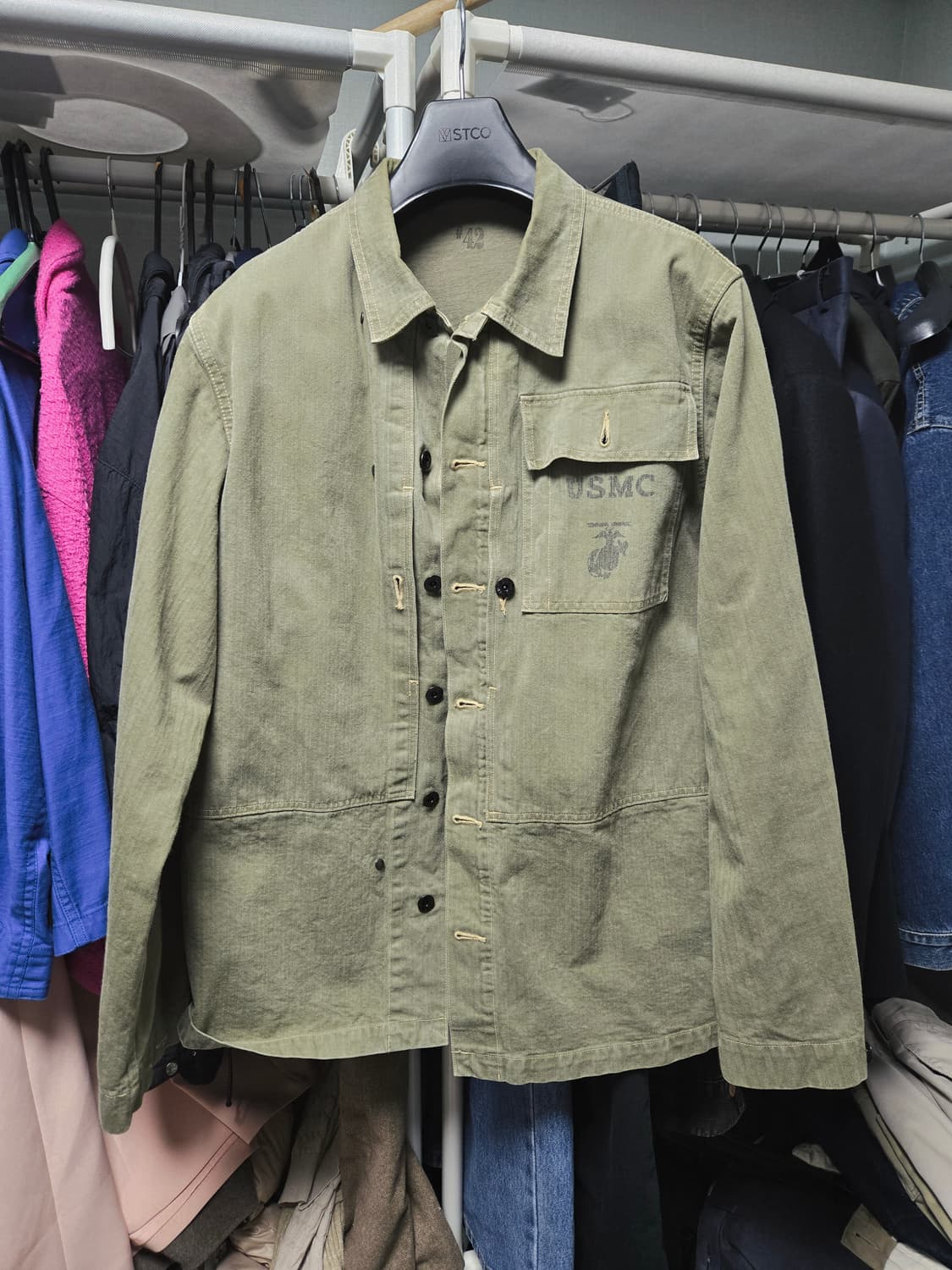 버즈릭슨 USMC M-1944 헤링본 유틸리티 자켓 (xl) 상품이미지5