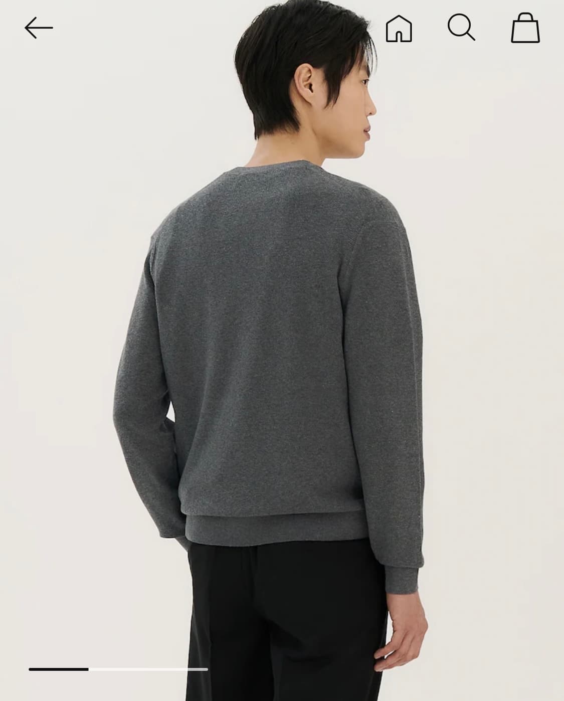 띠어리 26ss 니트 XL 상품이미지2