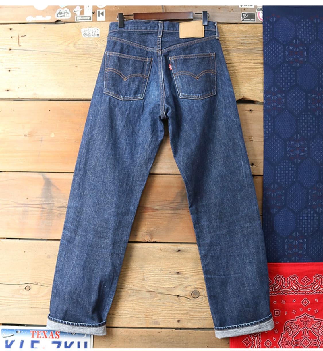 일본판 90S LVC LEVIS 리바이스 502XX 빅E 빈티지 셀비지  상품이미지5