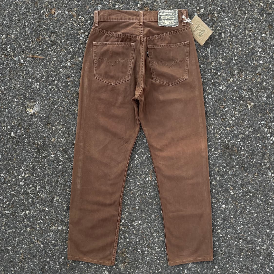 90s 리바이스 브라운 스트레이트 진 (28) 상품이미지2