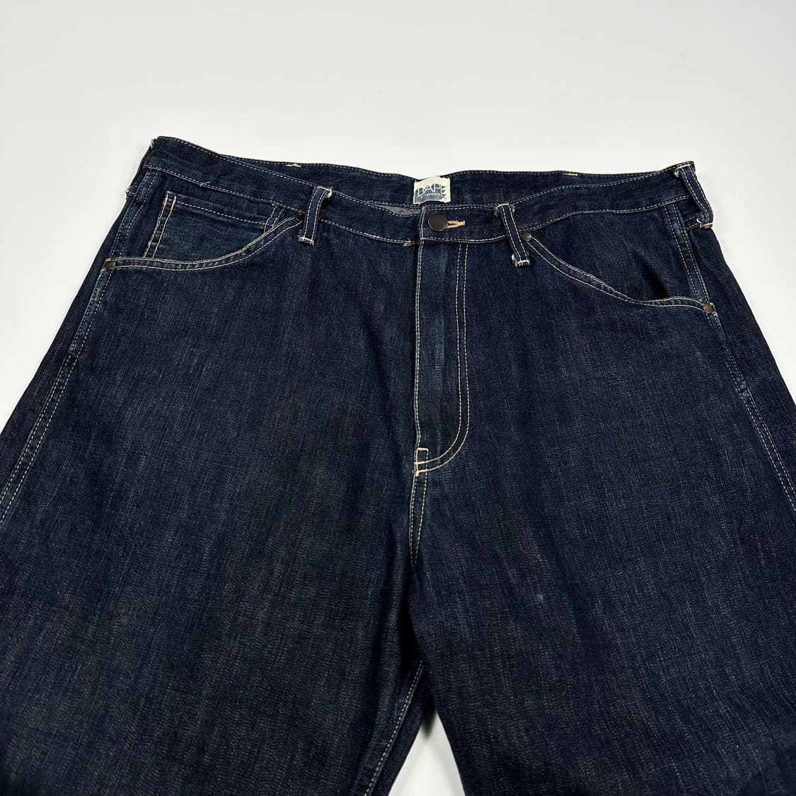 36 BAPE 베이프 루즈핏 와이드 생지 데님팬츠 상품이미지3