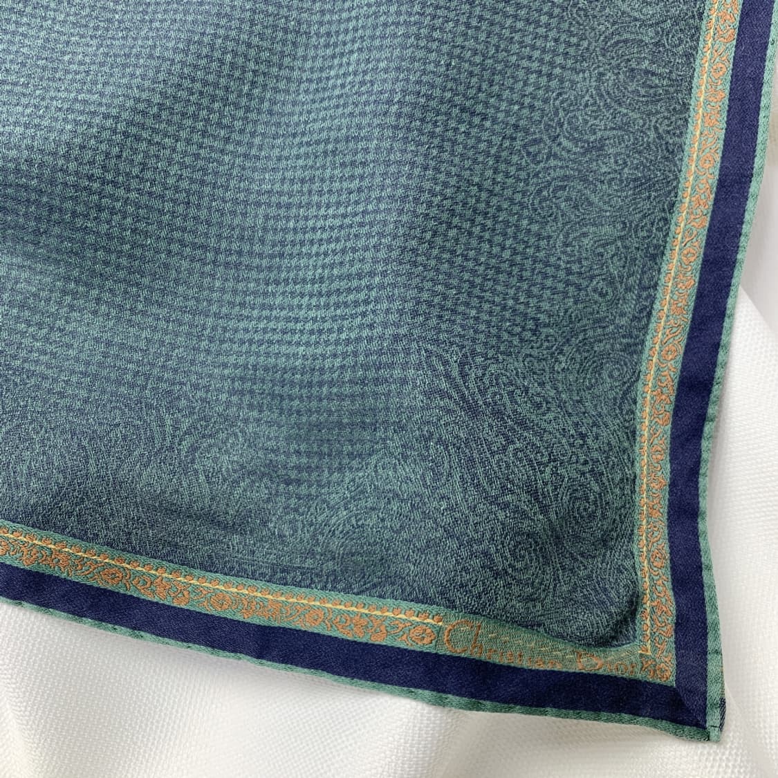 [정품] Dior 디올 패턴 빈티지 쁘띠스카프 손수건 상품이미지2