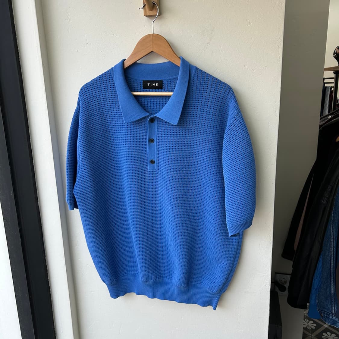 16665 - 타임 반팔 카라 니트 상품이미지2