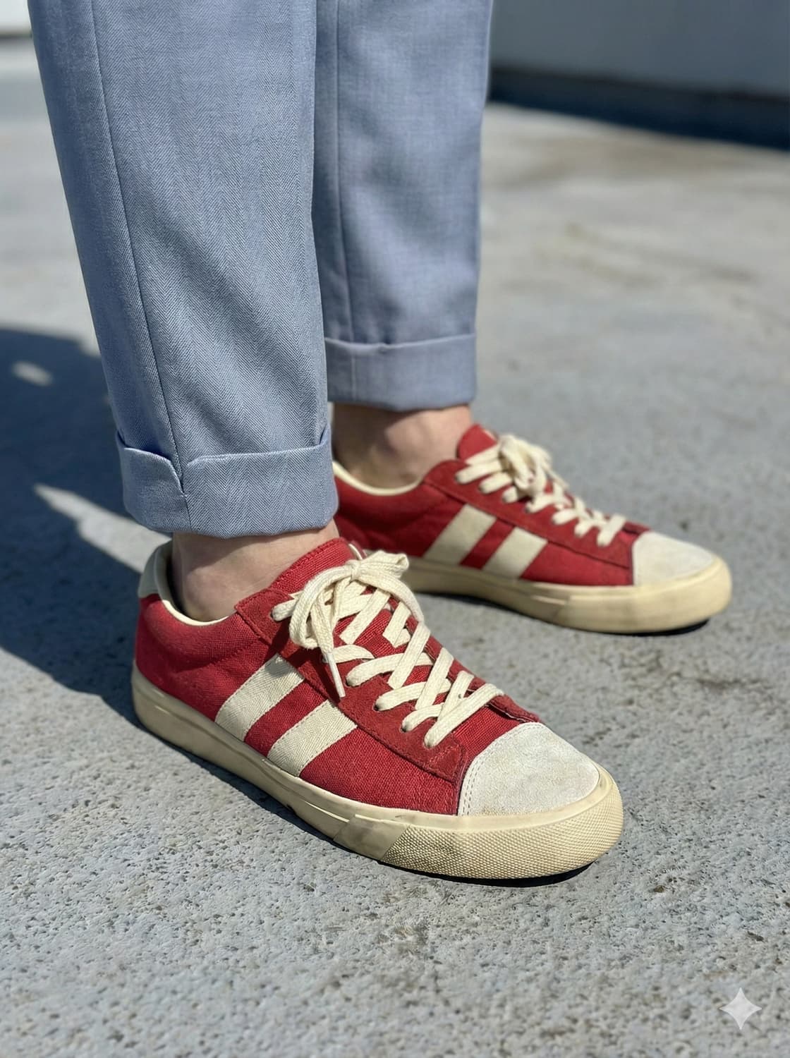 프로 케즈(pro-keds) 라인 스니커즈 로우탑 팝니다. 상품이미지1