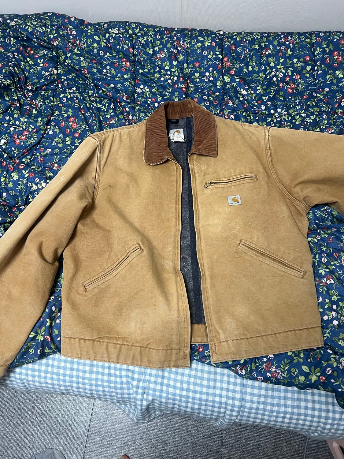칼하트 carhartt 80’s j001 BRN 디트로이트 자켓 상품이미지1