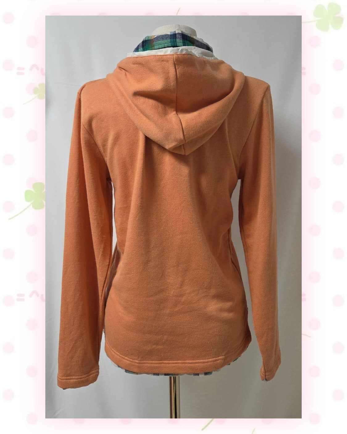 오렌지 너드 롱슬리브 후드티 상품이미지4