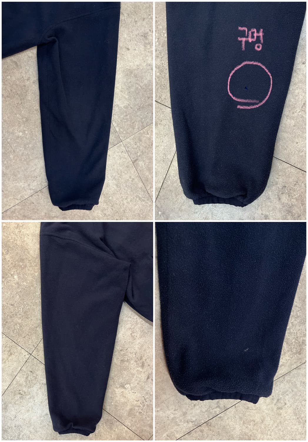 타미힐피거 리버시블 플리스 자켓 네이비 L #csz3018  상품이미지6